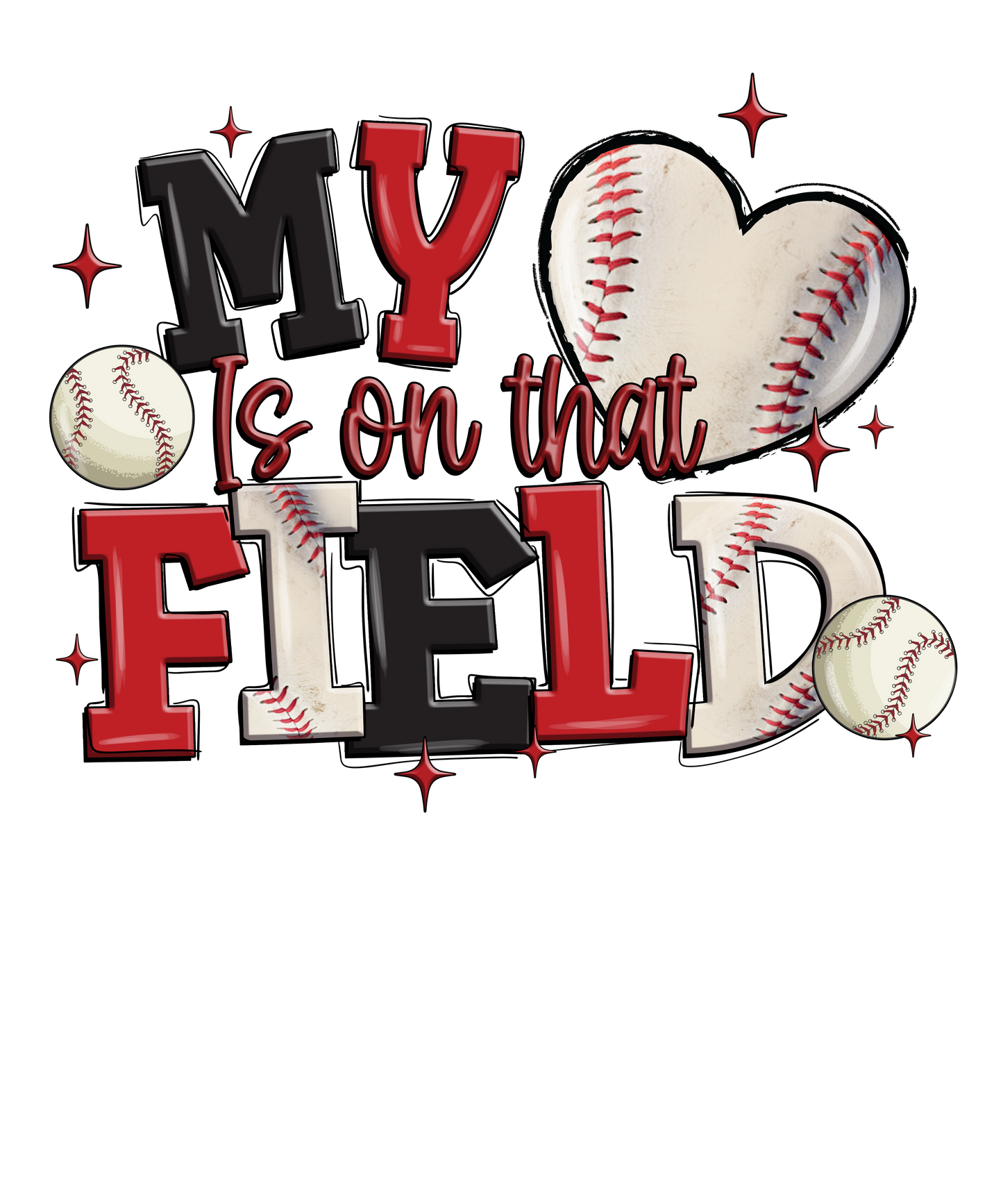 Baseball Mom- Ready To Press DTF Transfers