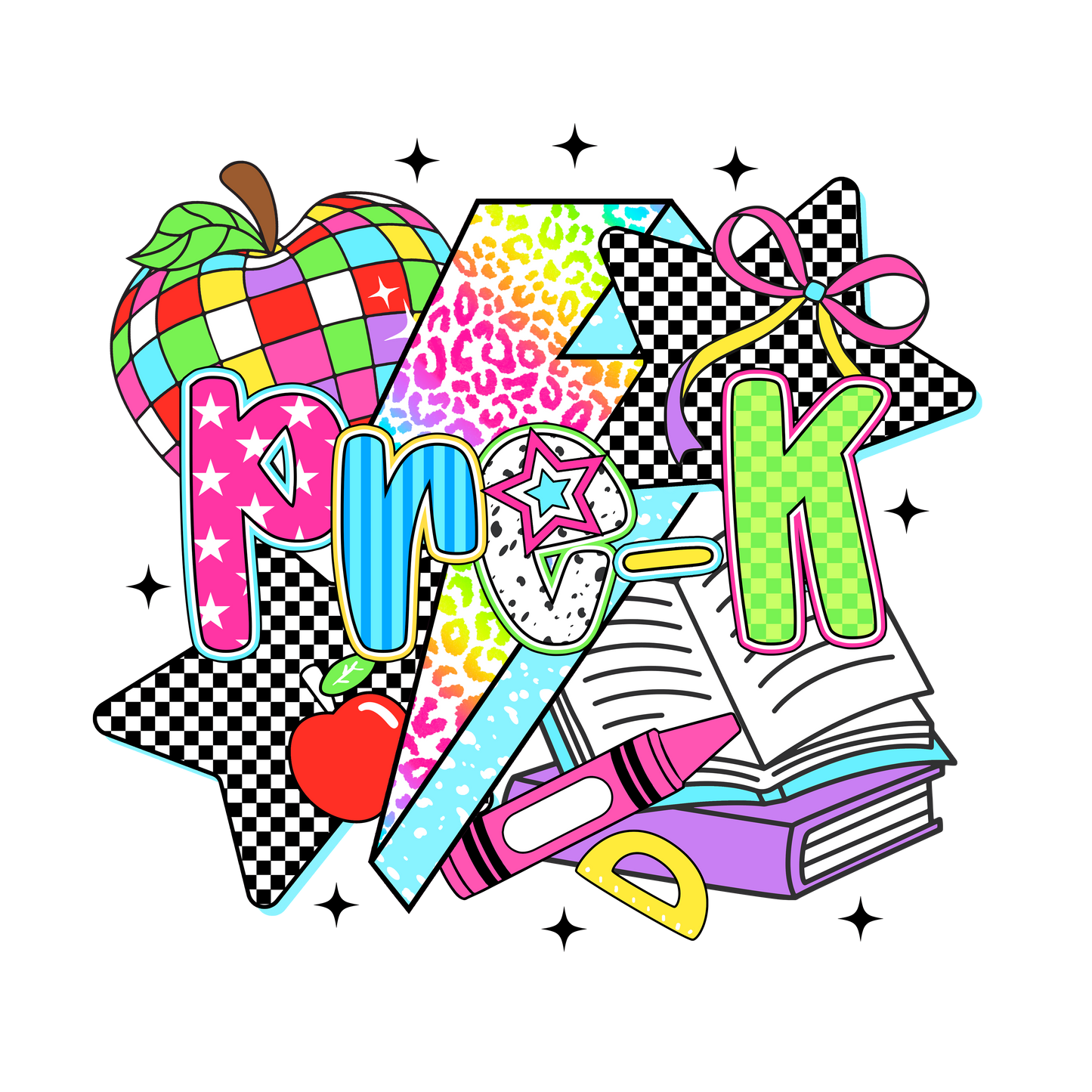 Back to School- Ready To Print Transfers