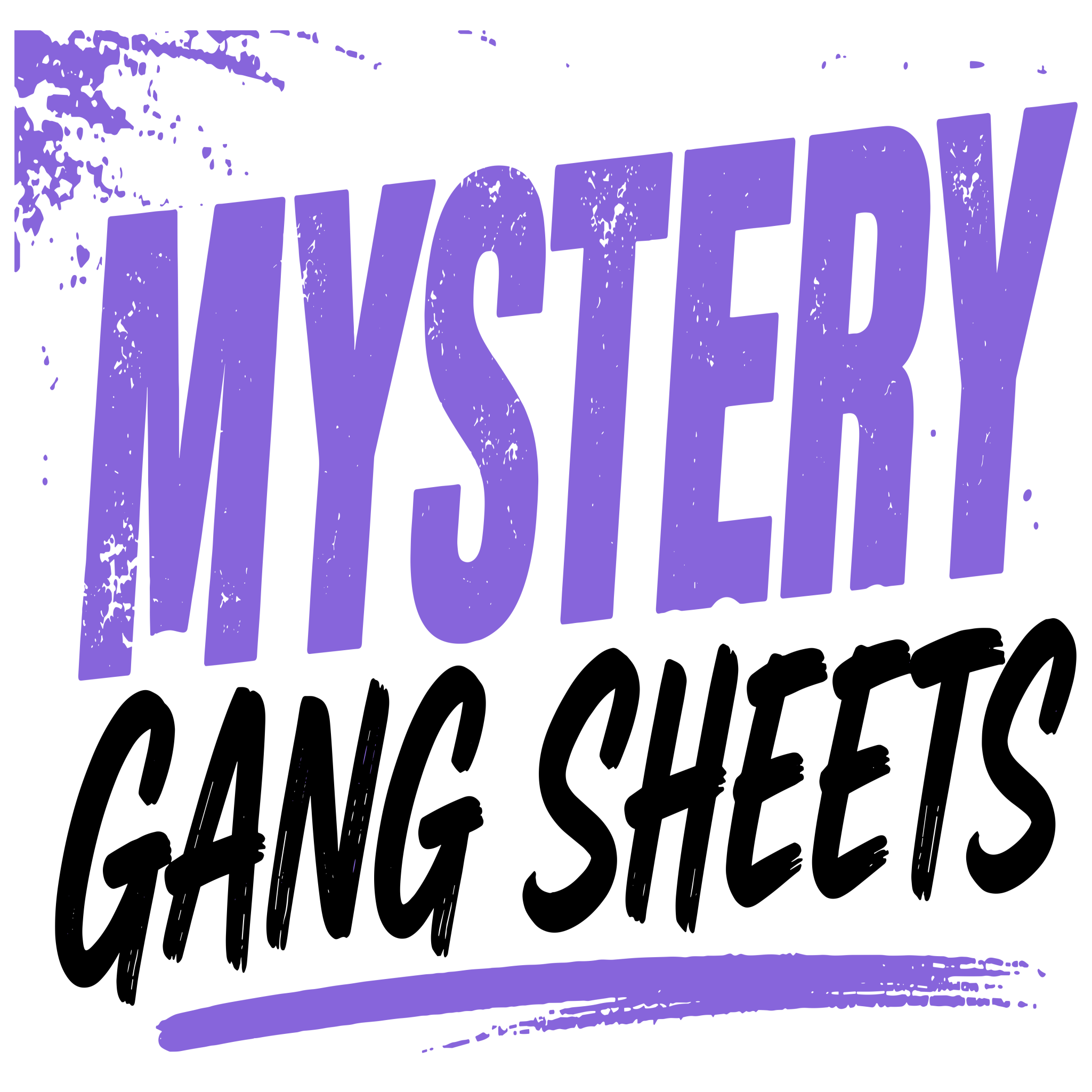 Mystery DTF Gang Sheet- 84"